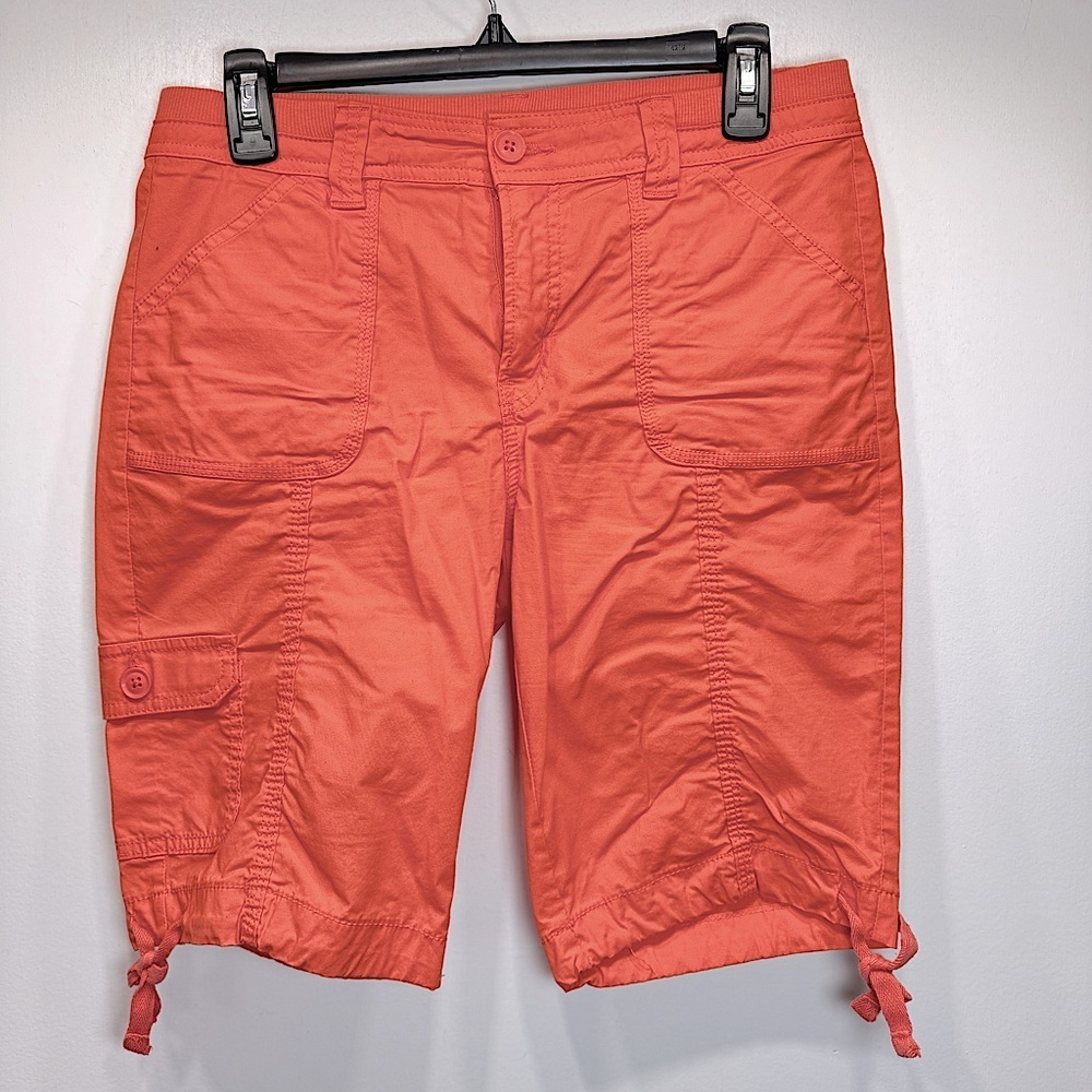 St. John's Bay Coral Cargo Shorts
